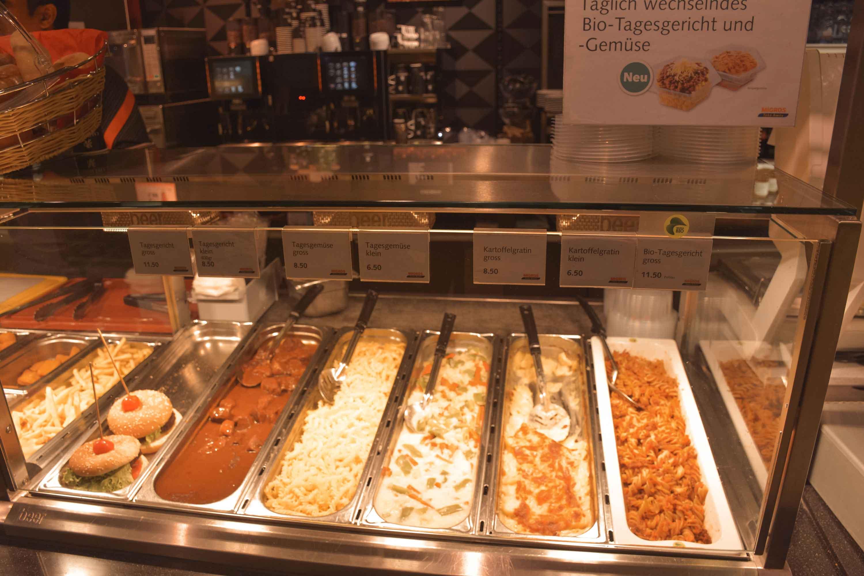 mangiare a buon prezzo a Zurigo