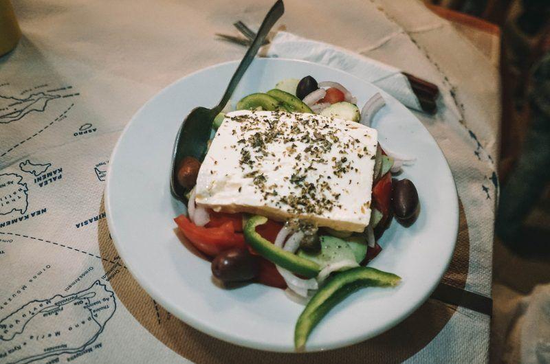 typisches Essen aus Griechenland